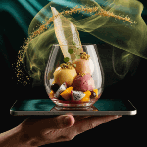 Eis im Glas